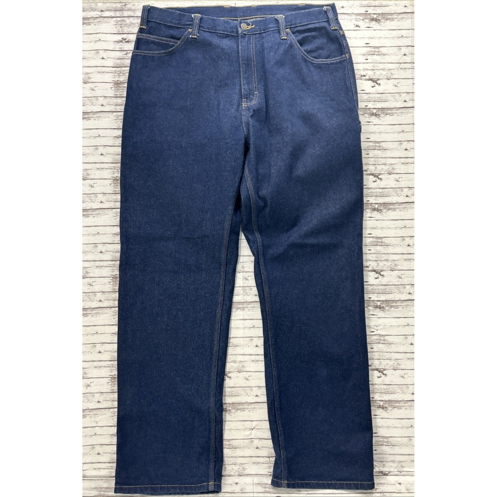 Ben Davis Carpenter Jeans Men's 40x35 Blue Denim Workwear Relaxed Loose Fit Y2K